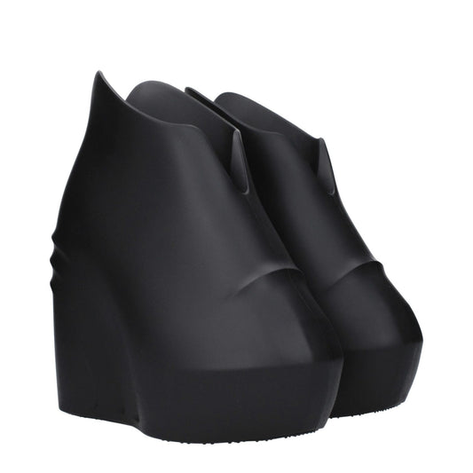 Givenchy Black Cotton Wedges Sandals GI-9482775658761-EU35/US5