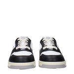 Versace White Leather Low Tops VE-15144837316873-EU43/US10