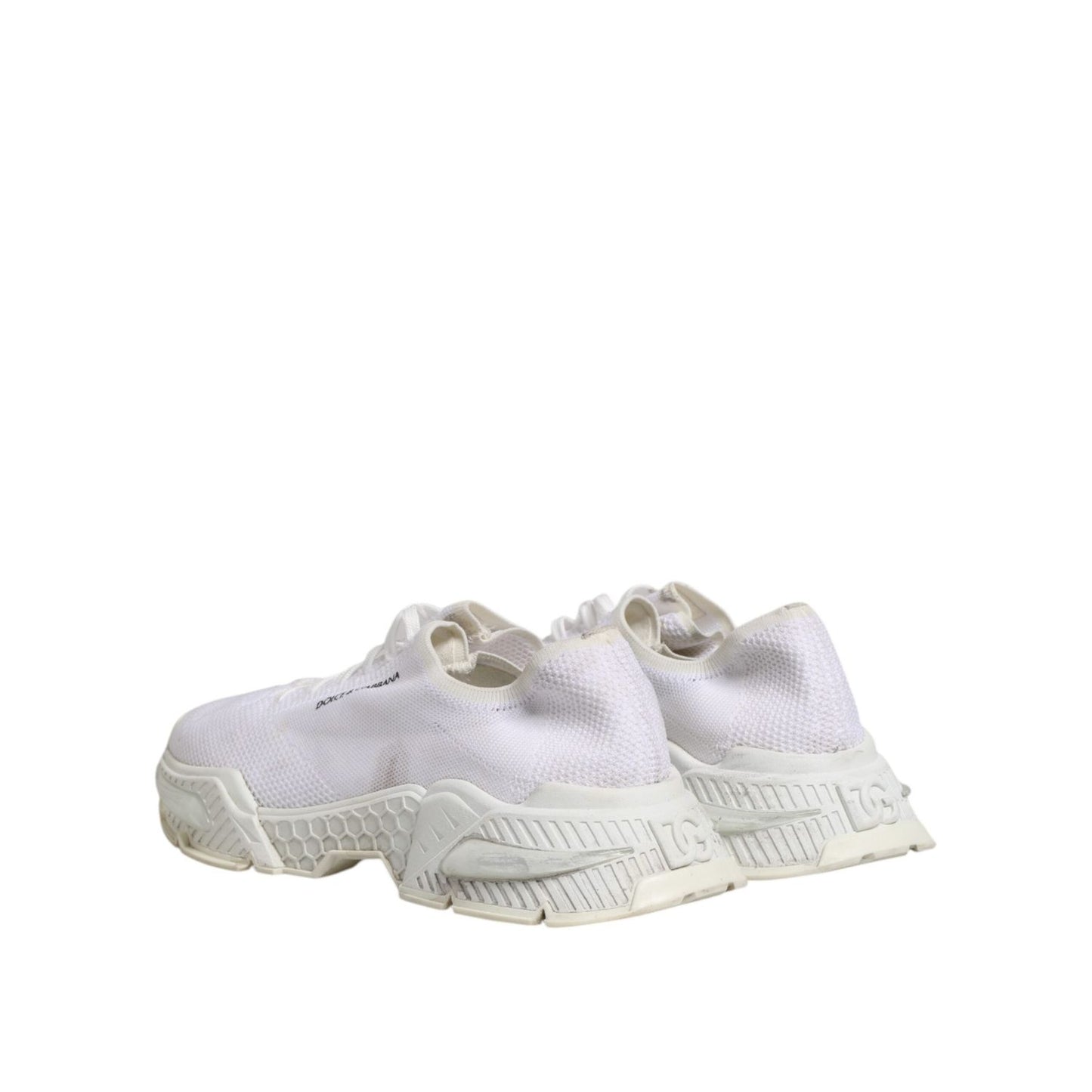 Dolce & Gabbana White Airmaster Low Top Men Sneakers Shoes MV7598-44