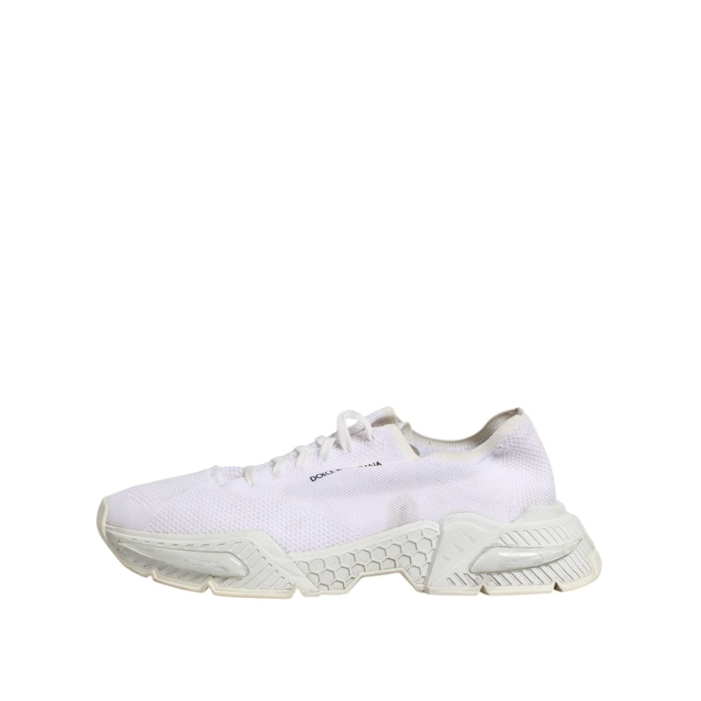 Dolce & Gabbana White Airmaster Low Top Men Sneakers Shoes MV7598-44