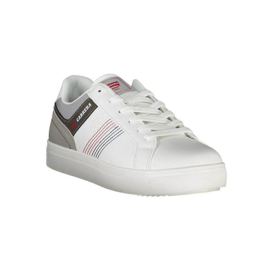 Carrera White Polyester Sneaker CA-21915-EU43/US10