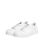 Dolce & Gabbana White Miami Leather Low Top Sneakers Shoes MV7718-42
