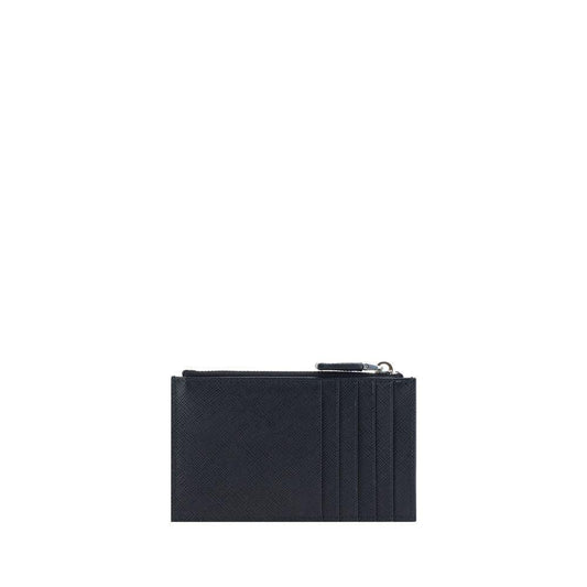 Prada Leather Card Holder PR2MC086QHHF0002BB