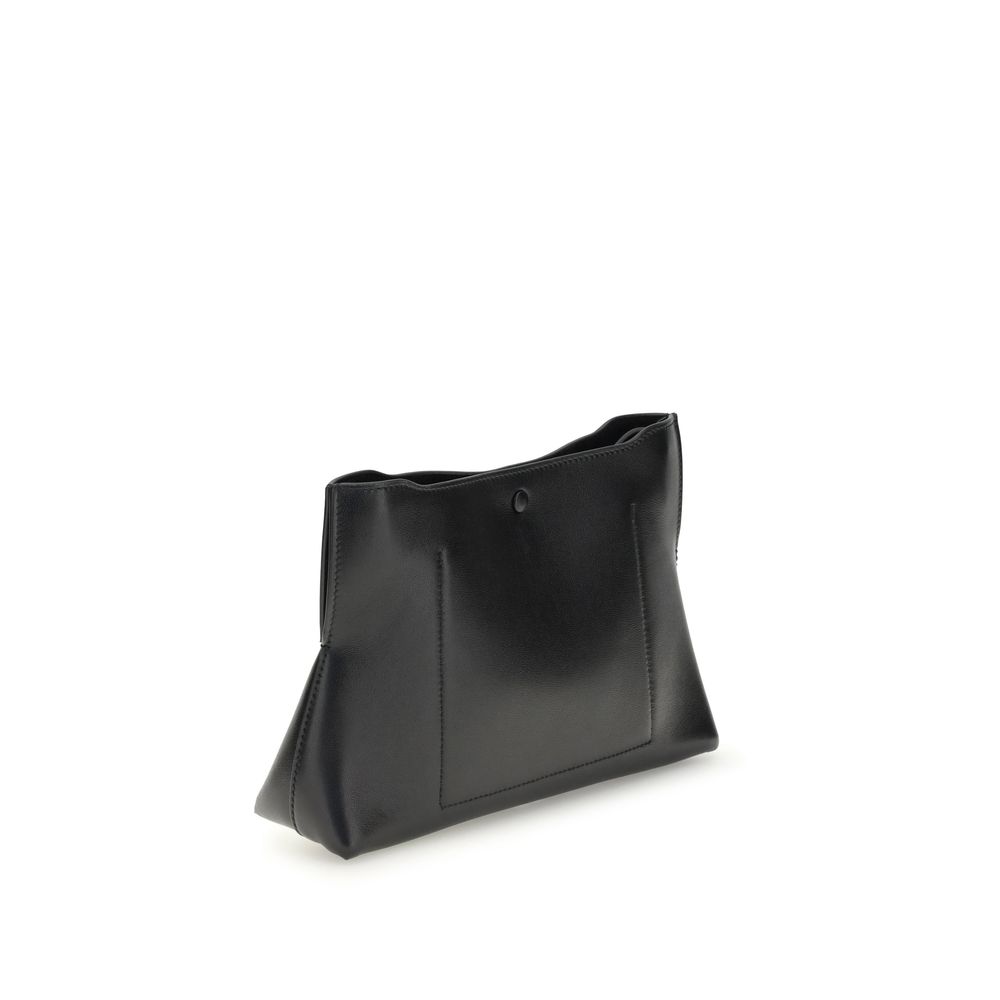 Givenchy Black Calf Leather Bos Taurus Clutch Bag