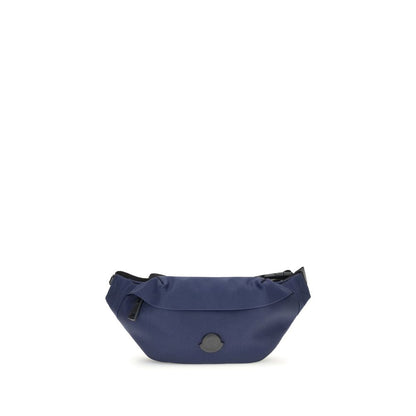 Moncler Blue Nylon Clutch Bag