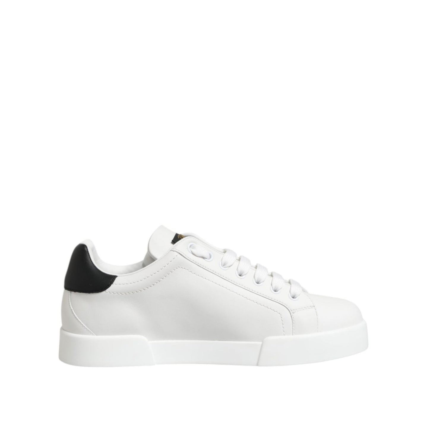 Dolce & Gabbana White Crown Patch Portofino Men Sneakers Shoes MV7795-39.5