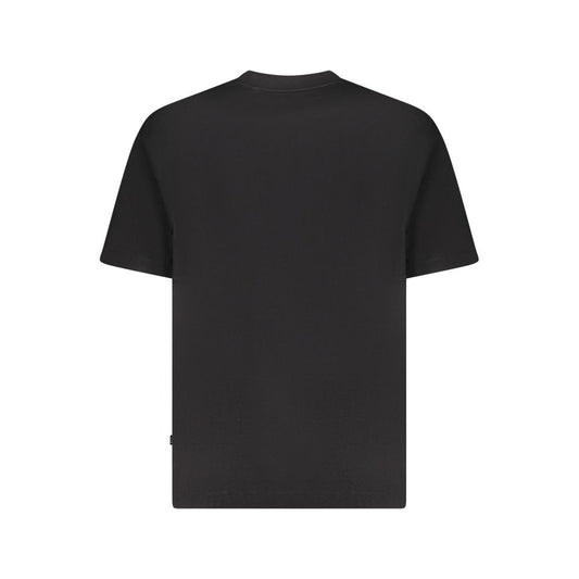 Guess Jeans Black Cotton Men Oversize T-Shirt GU-39215-M
