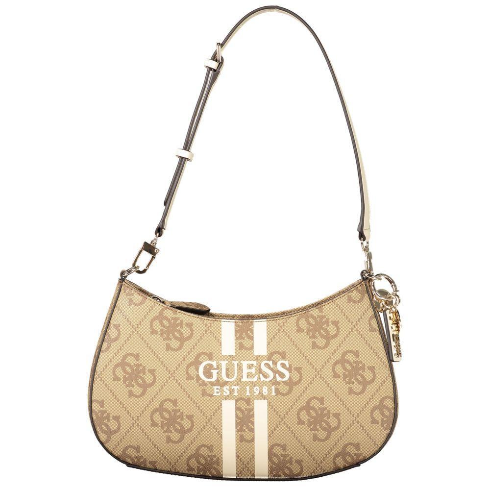 Guess Jeans Beige Polyethylene Women Handbag GU-39219