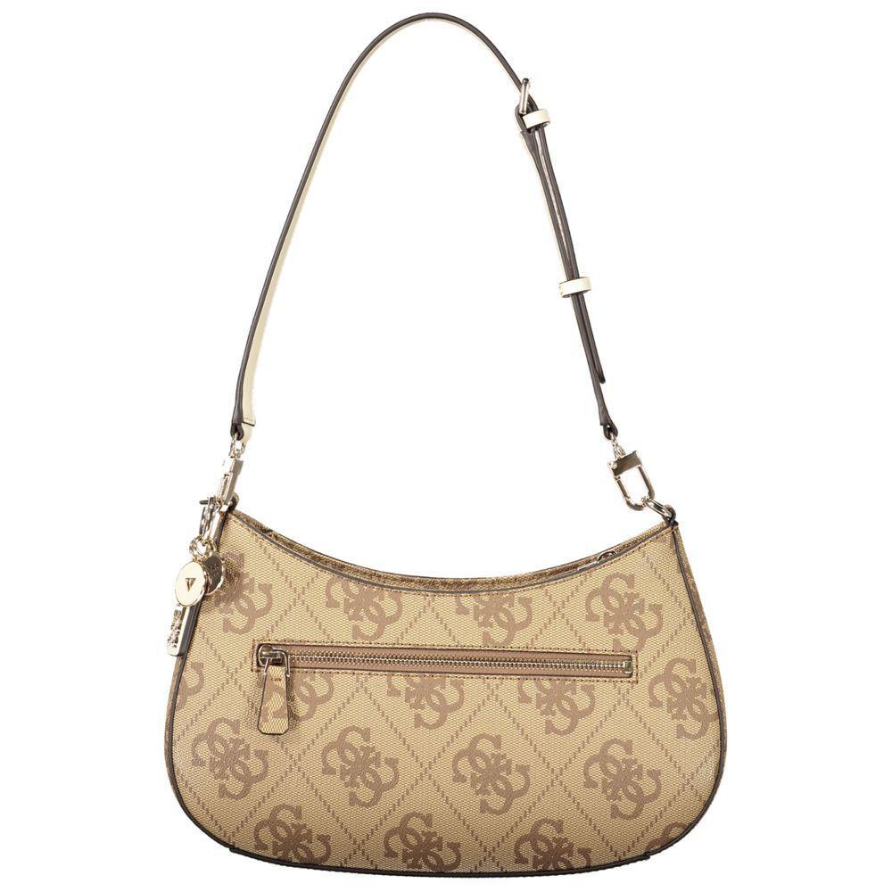 Guess Jeans Beige Polyethylene Women Handbag GU-39219