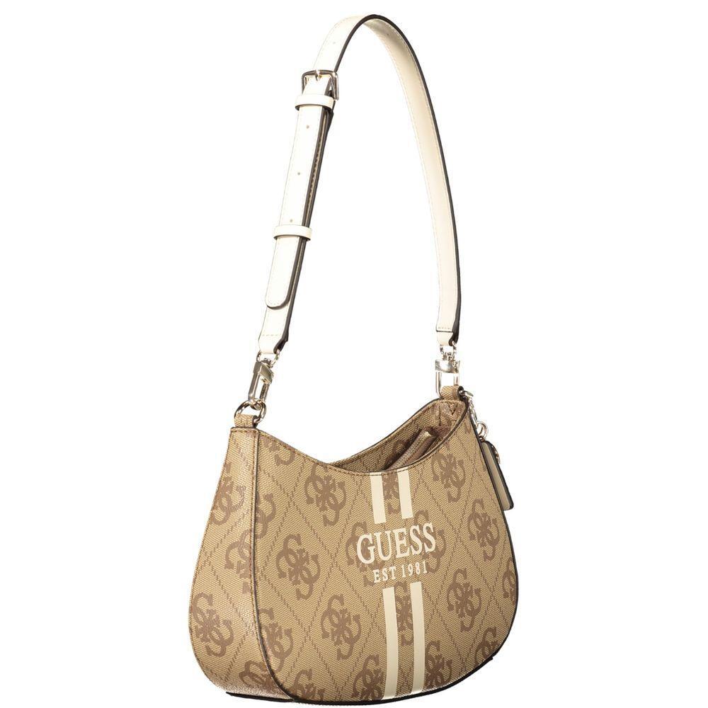 Guess Jeans Beige Polyethylene Women Handbag GU-39219