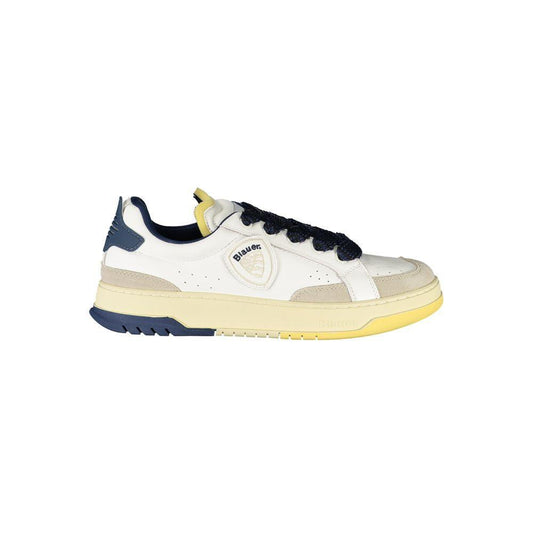 Blauer White Leather Men Sneaker BL-39240-EU40/US7