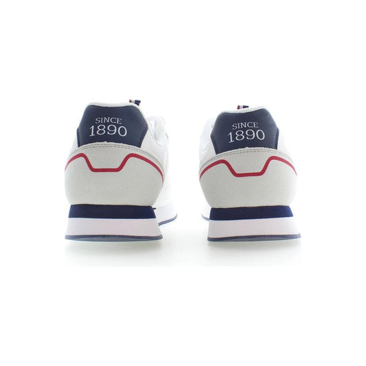 U.S. POLO ASSN. White Polyester Men Sneaker US-36948-EU46