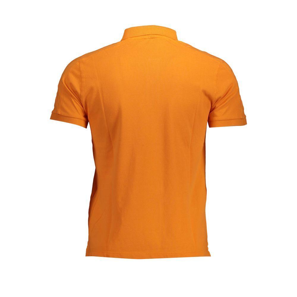 North Sails Orange Cotton Polo Shirt NO-12573-M