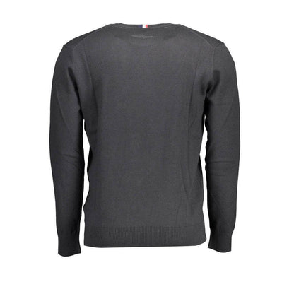 U.S. POLO ASSN. Black Cotton Sweater