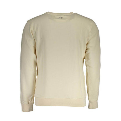 La Martina White Cotton Men Sweater