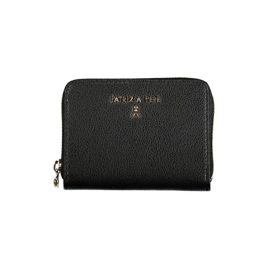 Patrizia Pepe Black Leather Wallet PA-29033