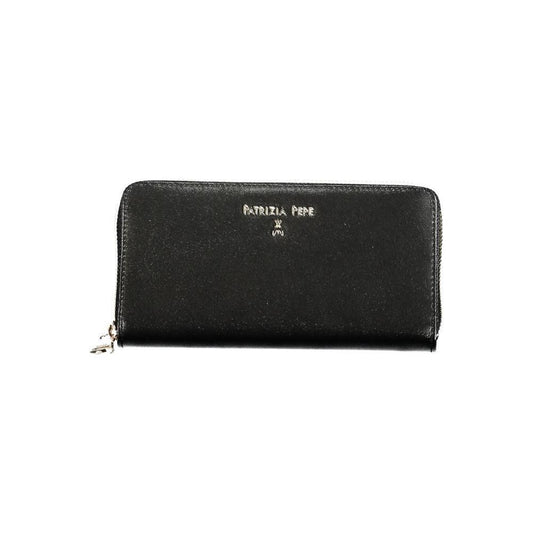 Patrizia Pepe Black Leather Wallet PA-29037