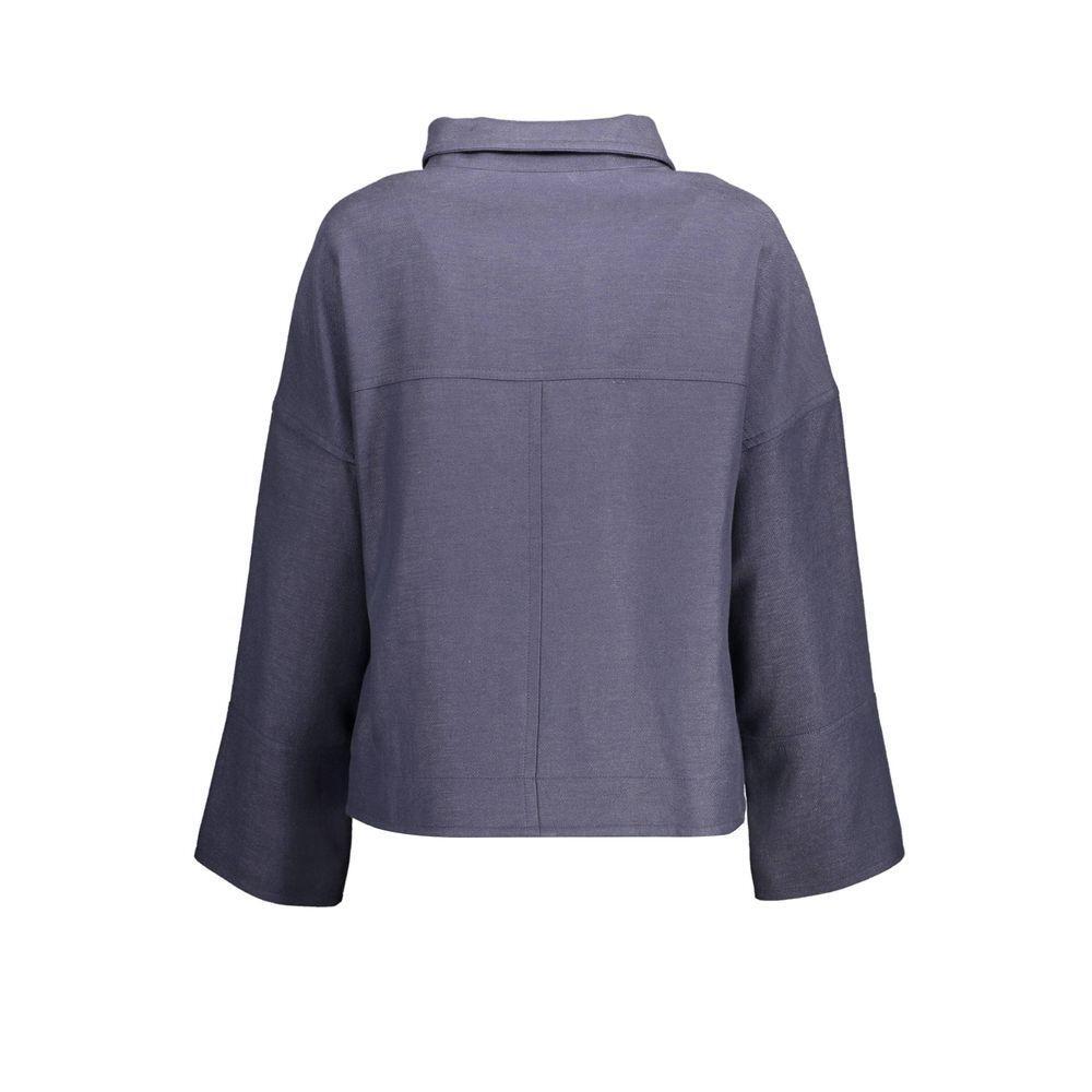 Gant Blue Cotton Jackets & Coat GA-38009-S