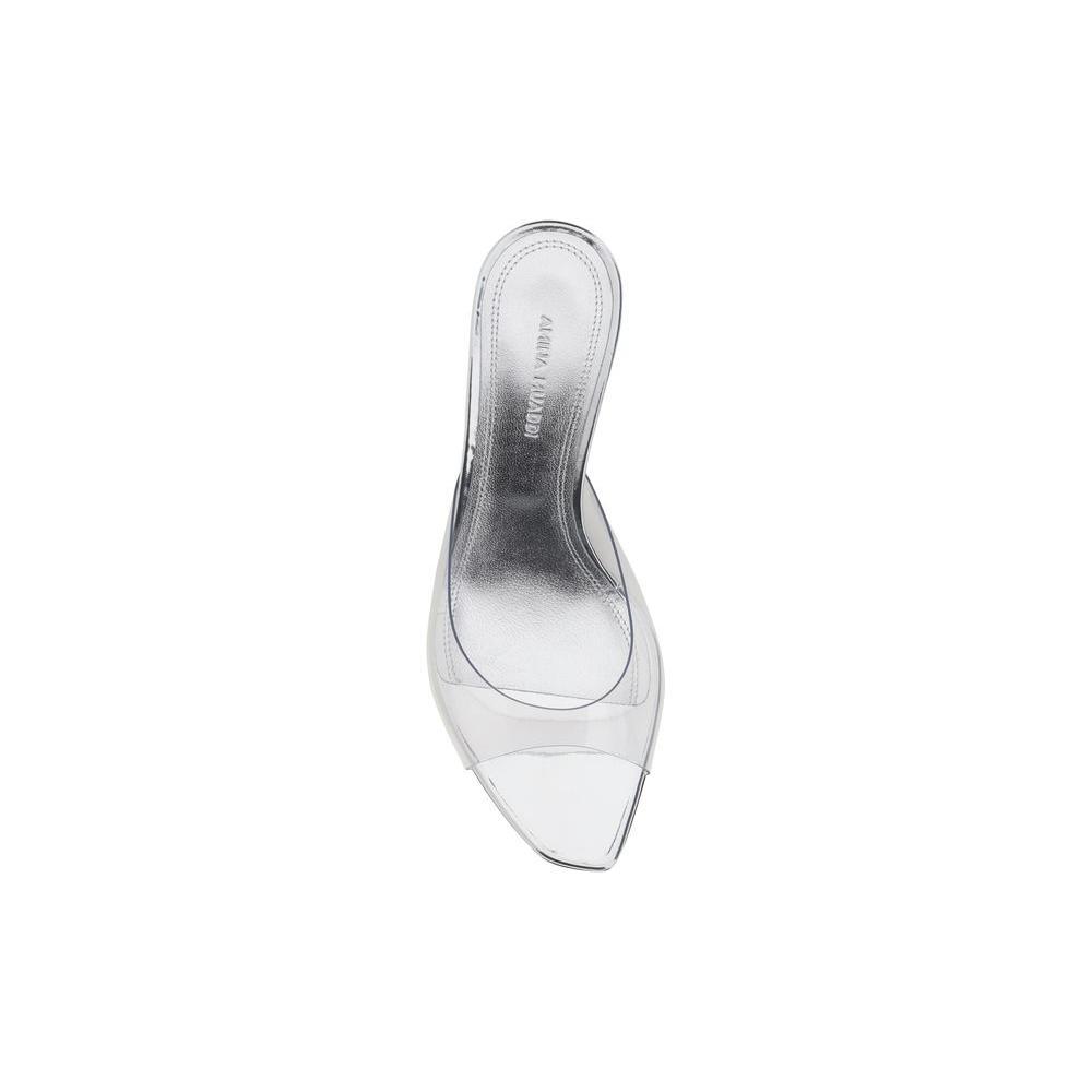 Amina Muaddi Alexa slip-on Sandals AM-13S360995ALETRANSPAREN-EU41/US11