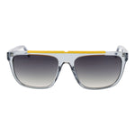 Alt Tag: Guess Gray Men Sunglass in full-rim stainless steel frame with gradient lenses, UV protection, and branded case included.