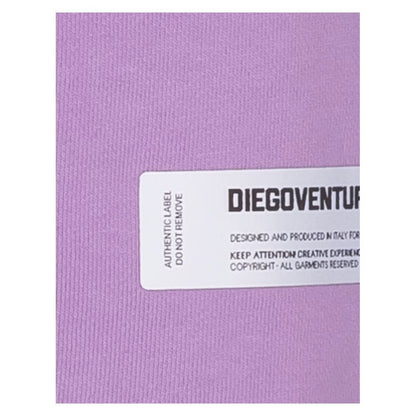 Diego Venturino Purple Cotton Short