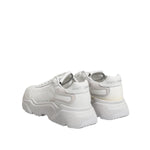 Dolce & Gabbana White Leather Daymaster Low Top Sneakers Shoes MV7362-40