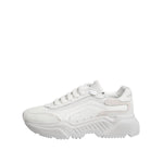 Dolce & Gabbana White Leather Daymaster Low Top Sneakers Shoes MV7362-40