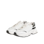 Dolce & Gabbana White Daymaster Leather Low Top Sneakers Shoes MV7430-42