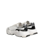 Dolce & Gabbana White Daymaster Leather Low Top Sneakers Shoes MV7430-42