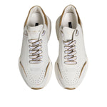 Dolce & Gabbana White Logo Daymaster Low Top Sneakers Shoes MV7810-43.5