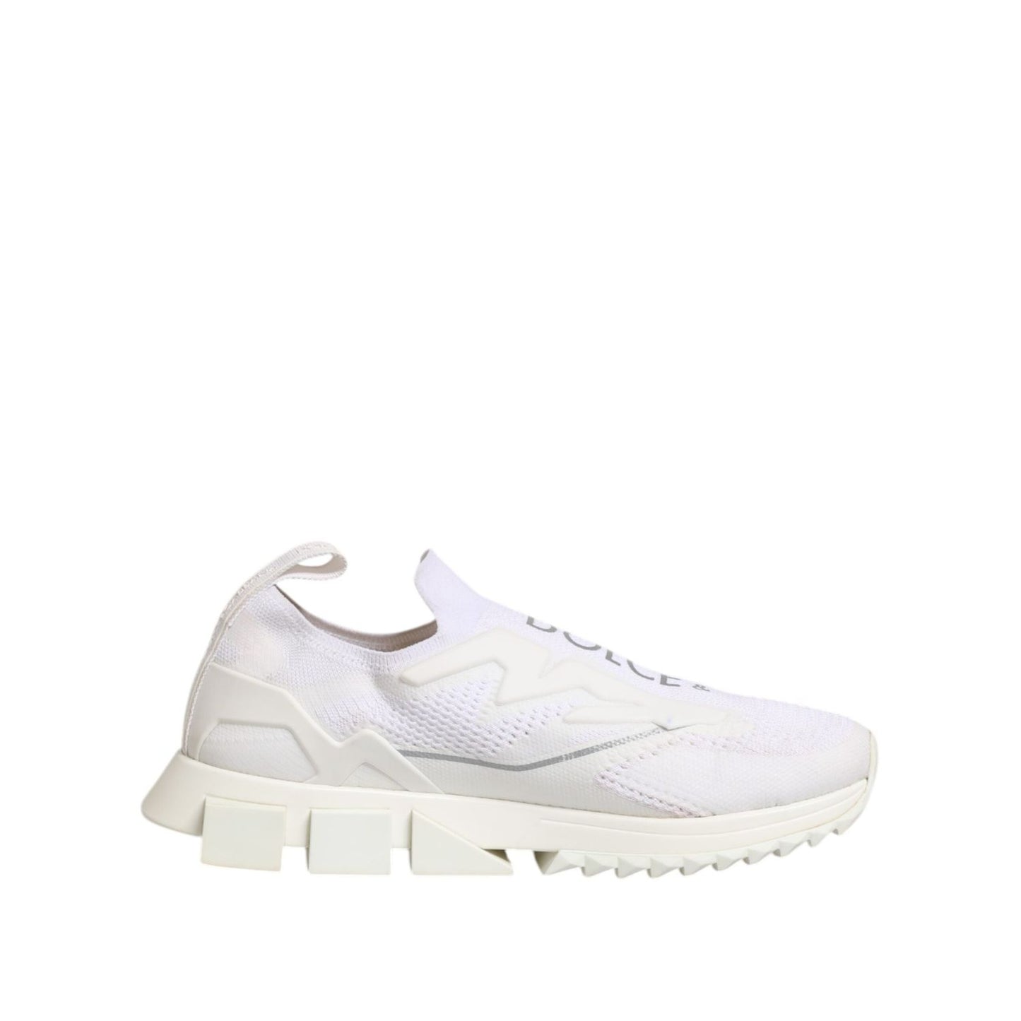 Dolce & Gabbana White SORRENTO Slip On Low Top Sneakers Shoes MV7872-42