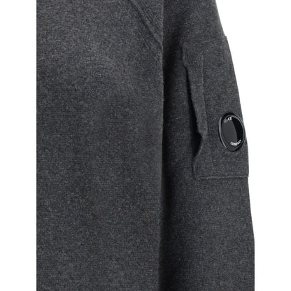 C.P. Company Gray Wool Sweatshirt