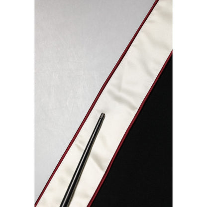 Dolce & Gabbana Black Cotton Plaque Track Cardigan Sweater