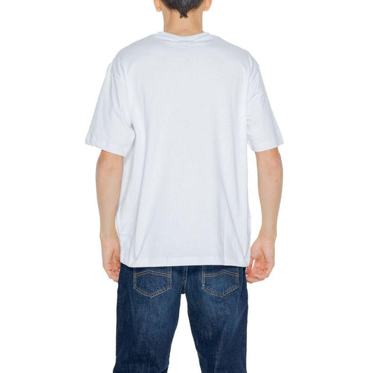Pharmacy Industry White Cotton T-Shirt PH-15839-M