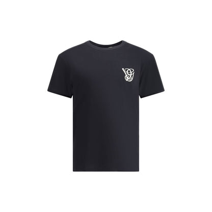 Valentino Black Cotton T-Shirt