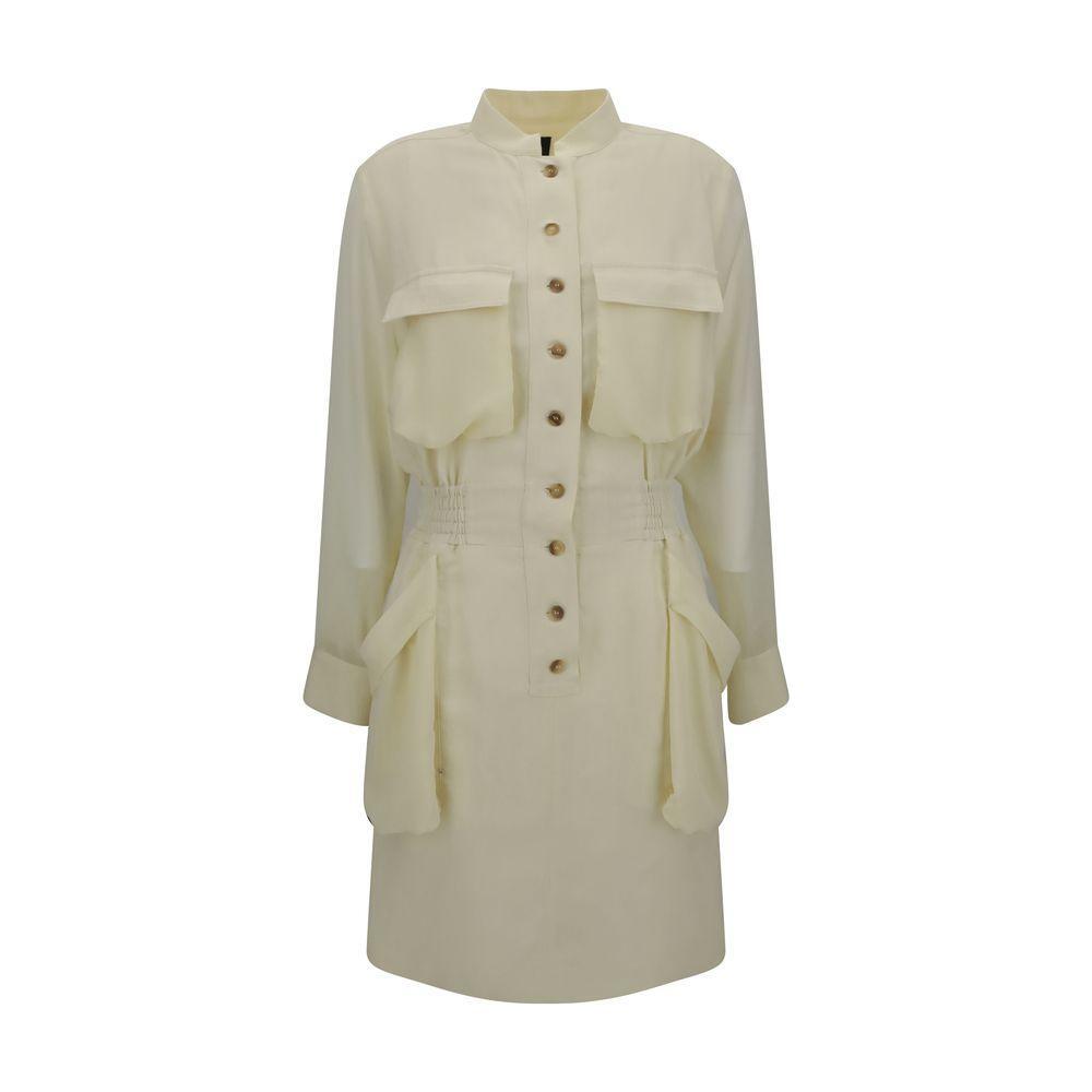PINKO Linen chemisier Dress PI-105019A2I9D22-IT42 | L
