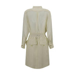PINKO Linen chemisier Dress PI-105019A2I9D22-IT42 | L