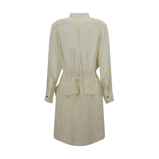 PINKO Linen chemisier Dress PI-105019A2I9D22-IT42 | L