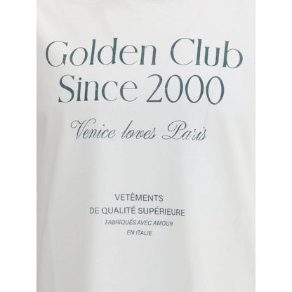 Golden Goose White Cotton T-Shirt