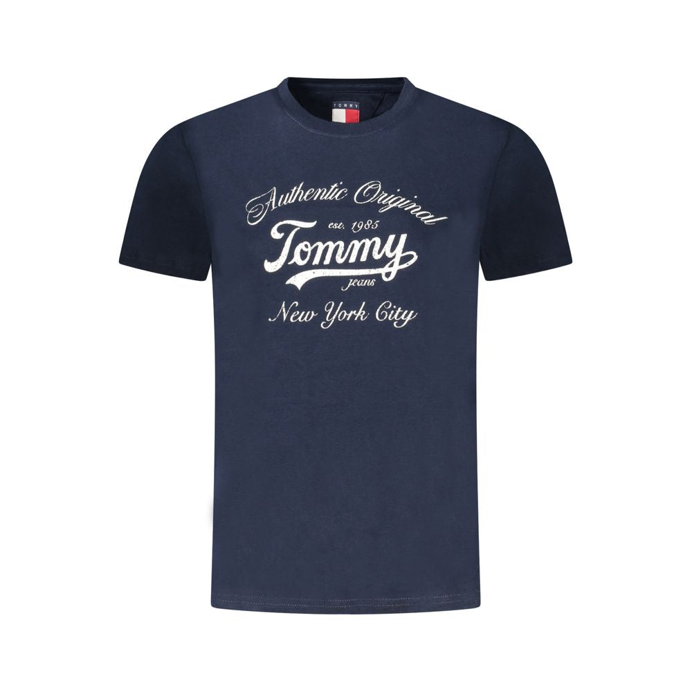 Tommy Hilfiger Blue Cotton Women T-Shirt
