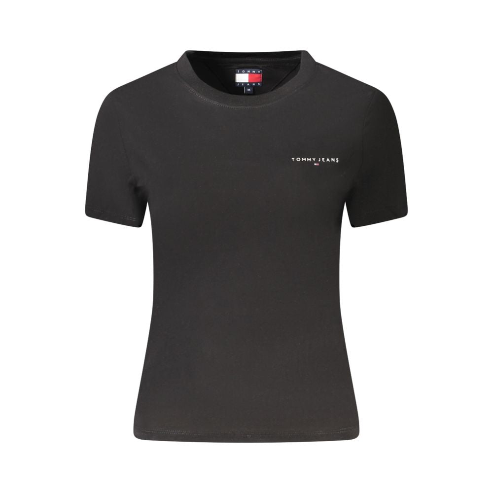 Tommy Hilfiger Black Cotton T-Shirt