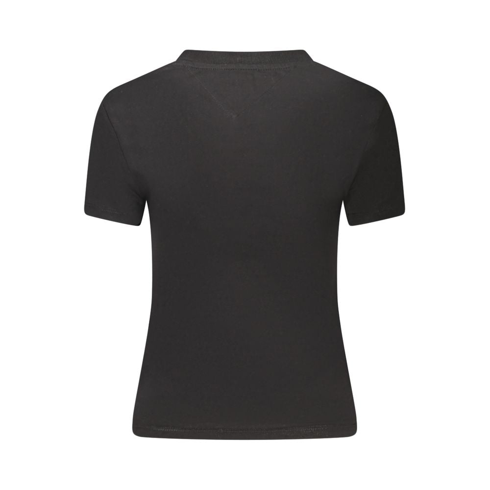 Tommy Hilfiger Black Cotton T-Shirt