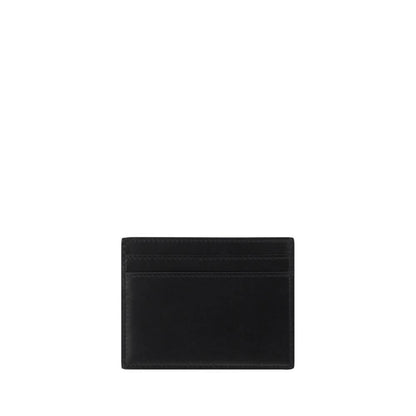 Saint Laurent Black Calf Leather Bos Taurus Wallet