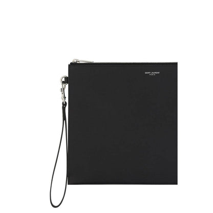 Saint Laurent Black Calf Leather Bos Taurus Other Accessories
