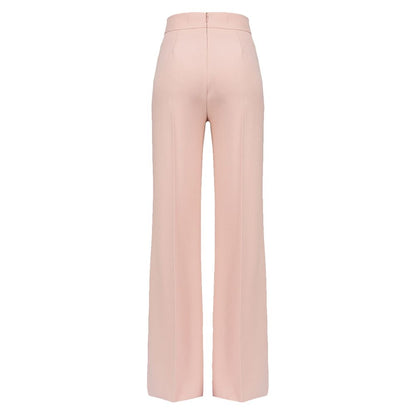 PINKO Pink Polyester Women's Trouser