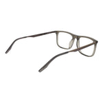 Converse Gray Men Glasses Frame, metal full-rim square design with demo lenses for men, size 53-17-145
