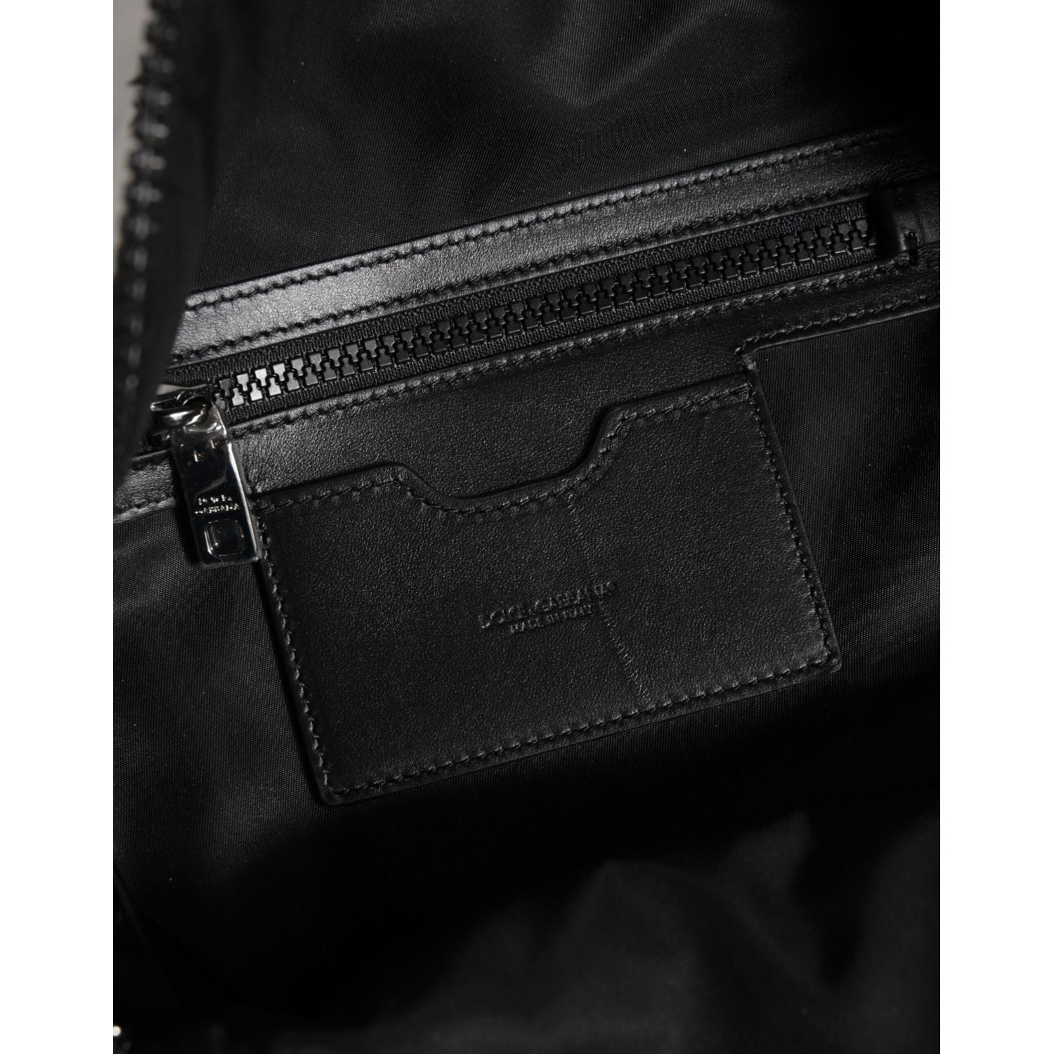 Dolce & Gabbana White DG Stars Print Nylon Travel Backpack Bag