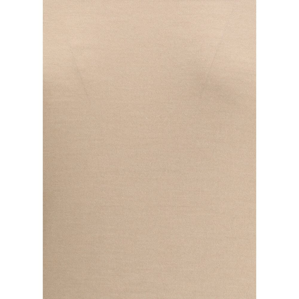Fabiana Filippi Beige Cashmere T-Shirt