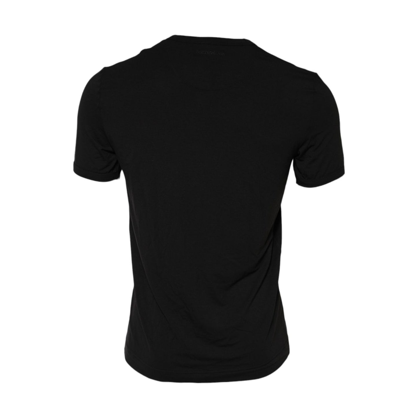 Dolce & Gabbana Black Modal Men Crew Neck Underwear T-shirt