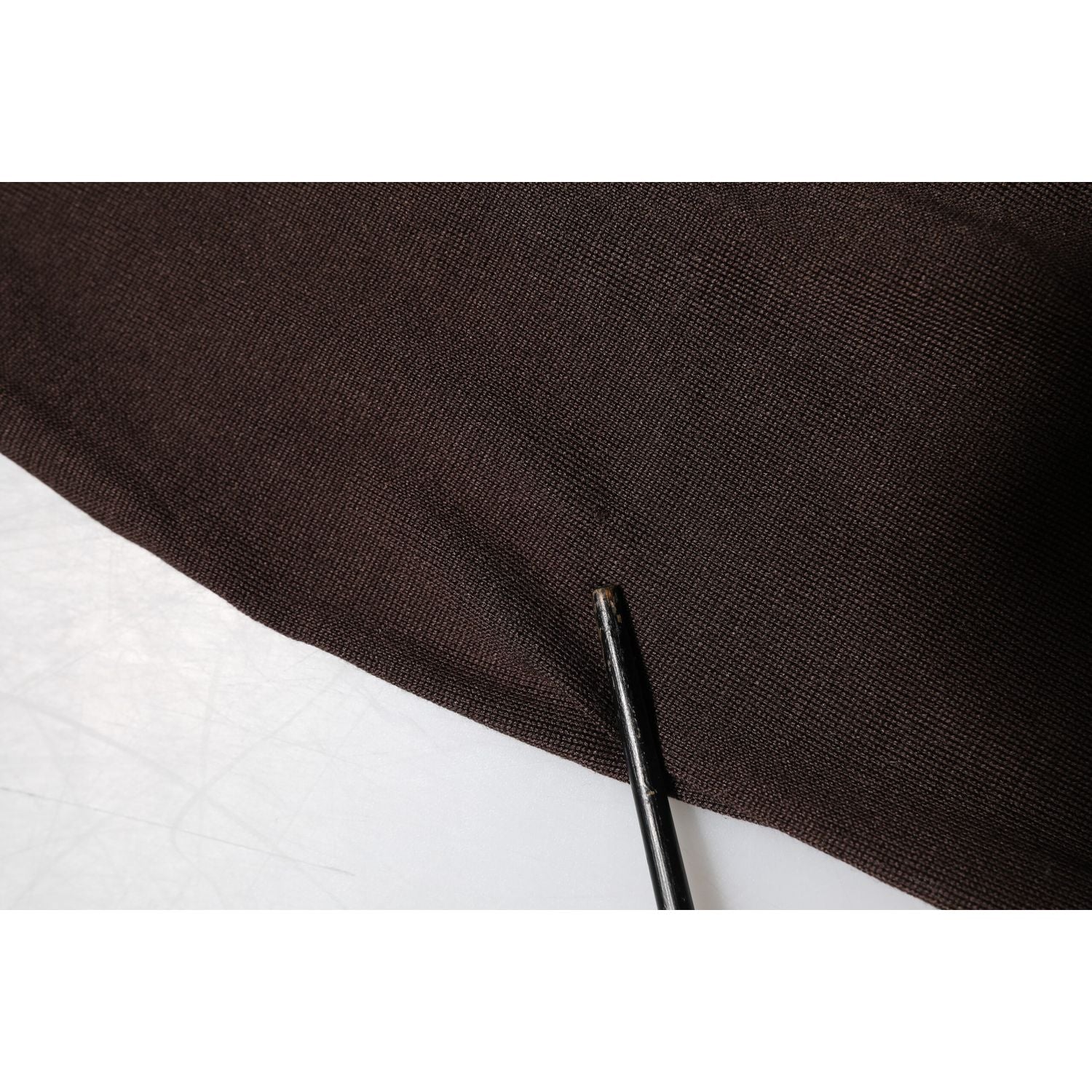 Dolce & Gabbana Brown Silk Crew Neck Short Sleeves T-shirt